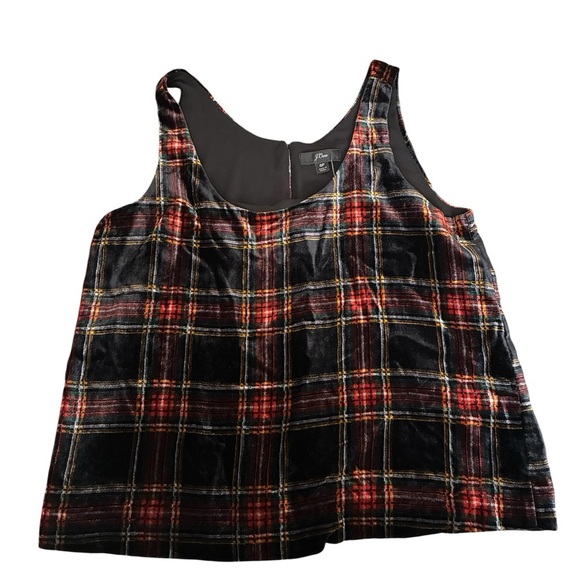 NWT J. Crew velour tank-6P - Picture 7 of 8